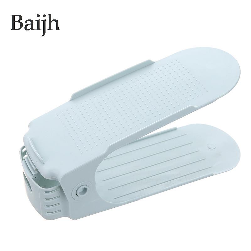 6PCS Durable Adjustable Shoe Organizer