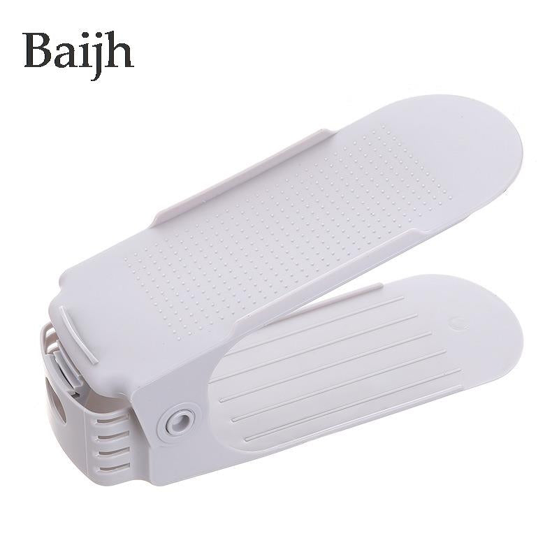 6PCS Durable Adjustable Shoe Organizer