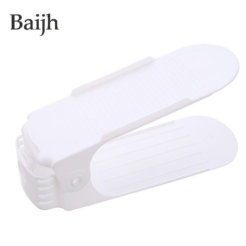 6PCS Durable Adjustable Shoe Organizer