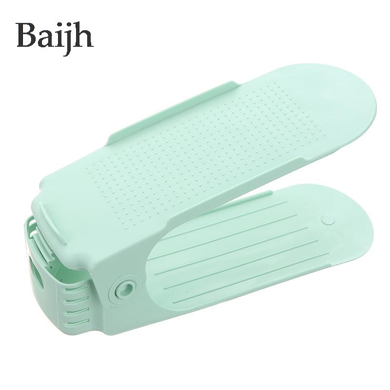 6PCS Durable Adjustable Shoe Organizer