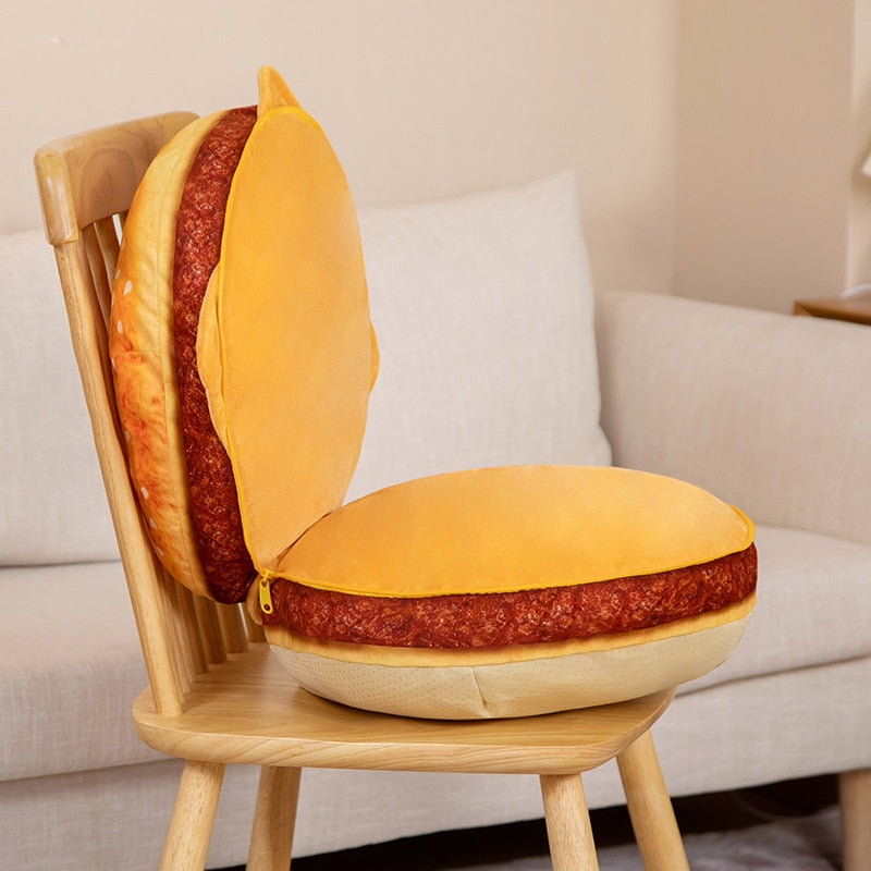 Hamburger pillow