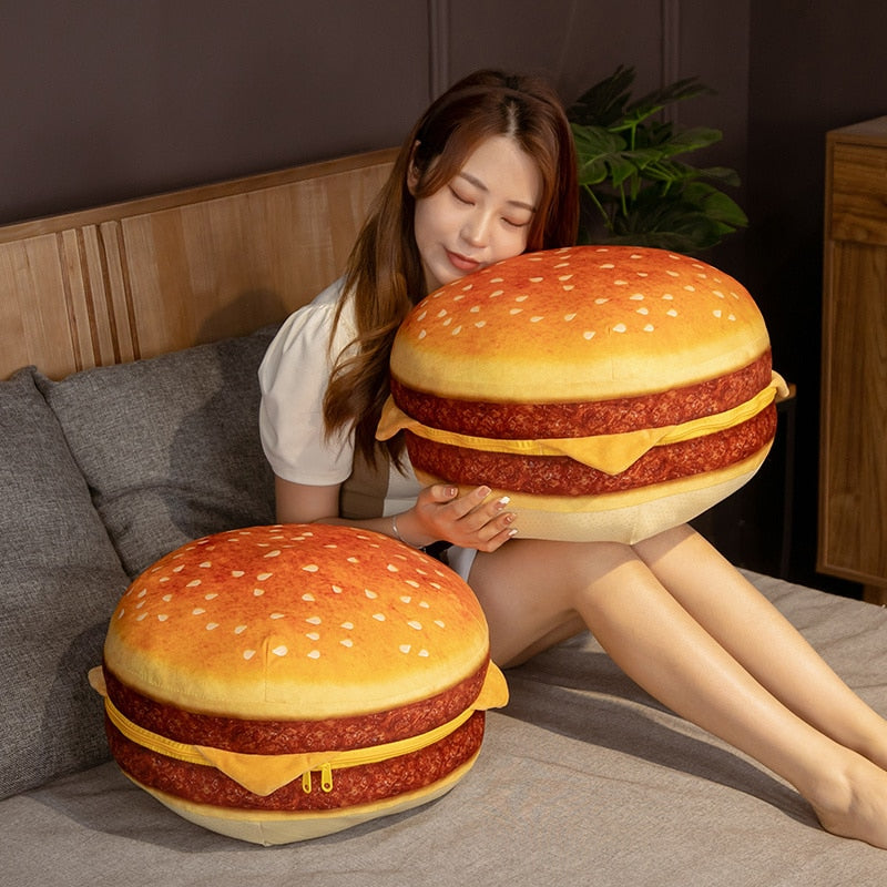 Hamburger pillow