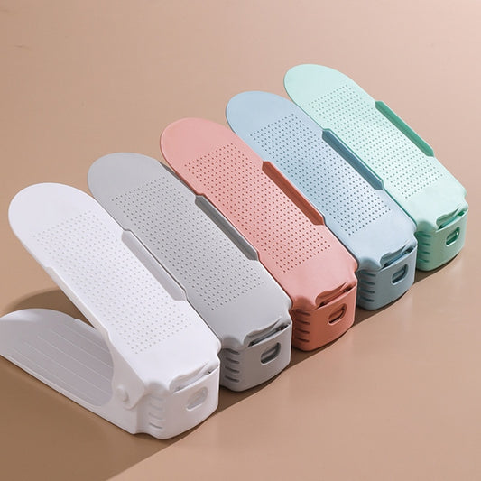 6PCS Durable Adjustable Shoe Organizer