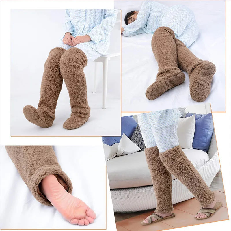 Fuzzy warm socks