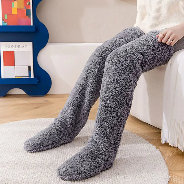 Fuzzy warm socks
