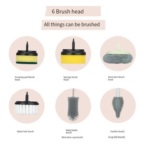 Electric Dishwashing Brush