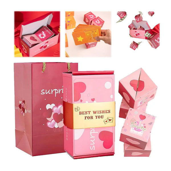 Surprise Money Gift Box Explosion