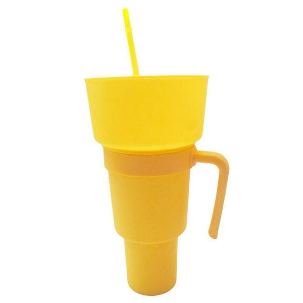 2 In 1 Snackies Cup Top Snack Bowl on Drink Cups